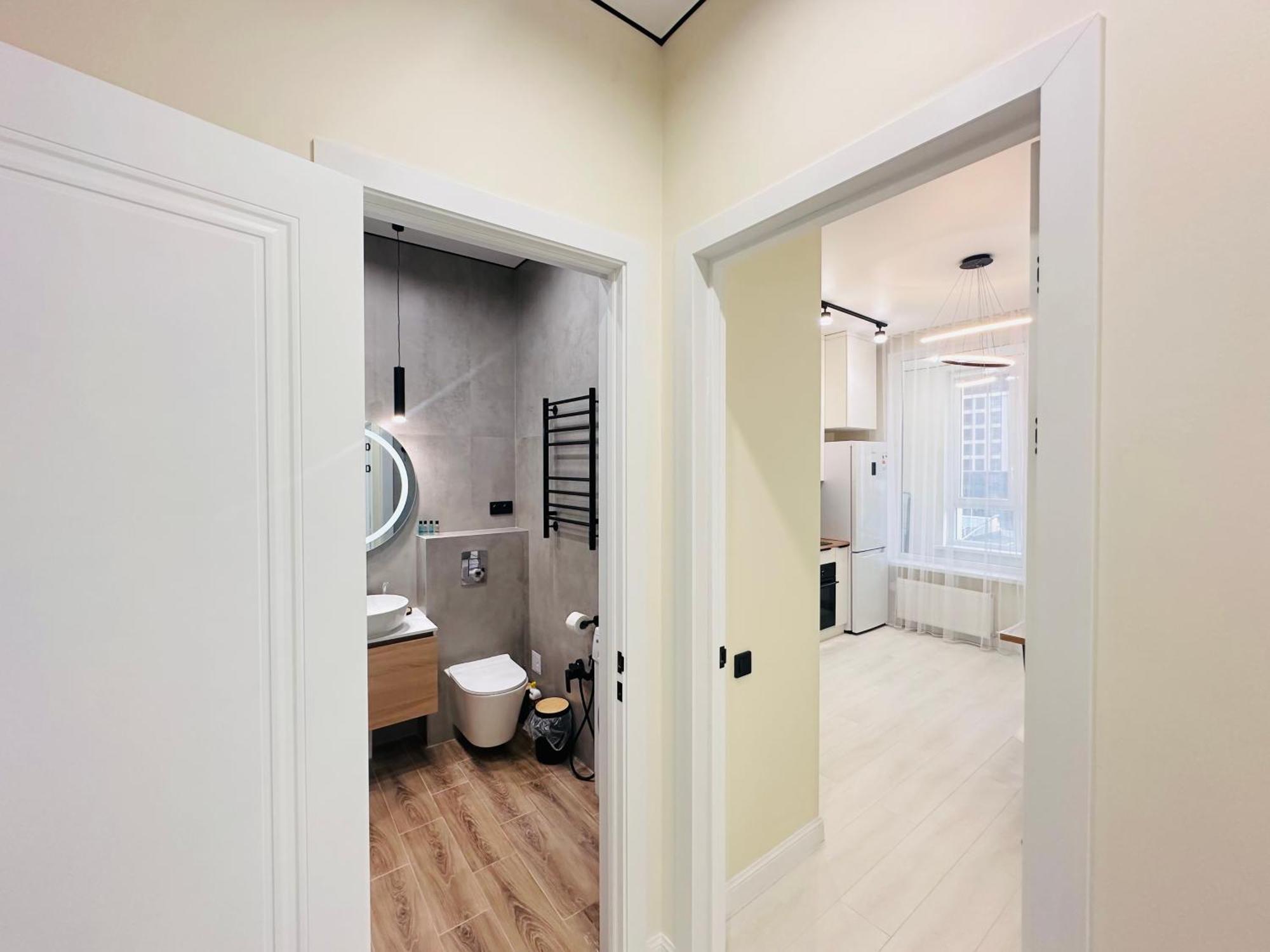 Apartment Shabyt One-room With Stylish Renovation *